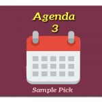 AGENDA 1